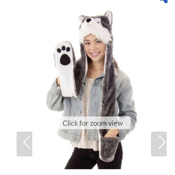 Puppy Hat Scarf glove combo!  One size fits most Adult - Picture 12 of 12